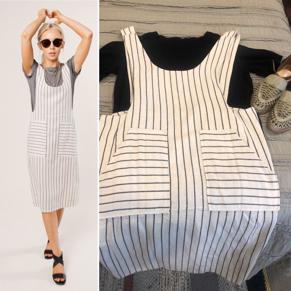 Striped Jumper Dress